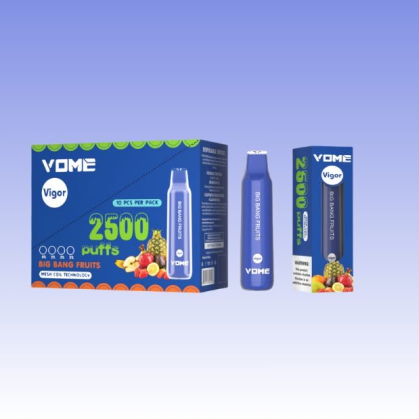Fumot Vome Vigor 2500 Puffs | Vape Finland
