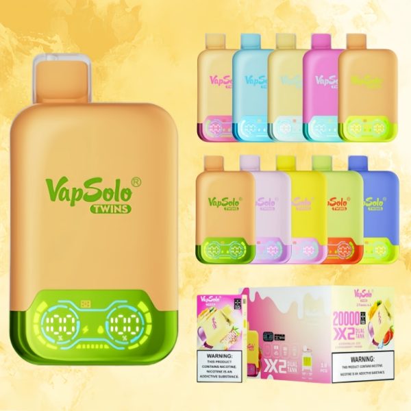 VapSolo Twins 20000 Puffs | Vape Finland