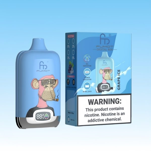 Fumot Digital Box 12000 Puffs | Vape Finland