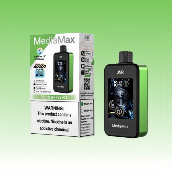 JNR Mediamax 40000 Puffs | Vape Finland