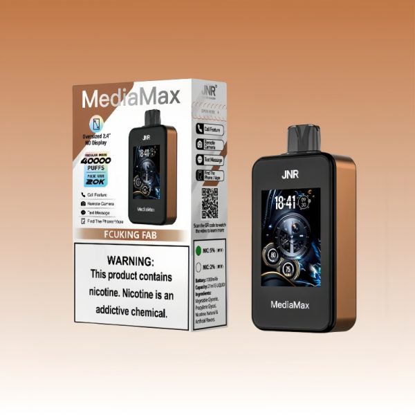 JNR Mediamax 40000 Puffs | Vape Finland