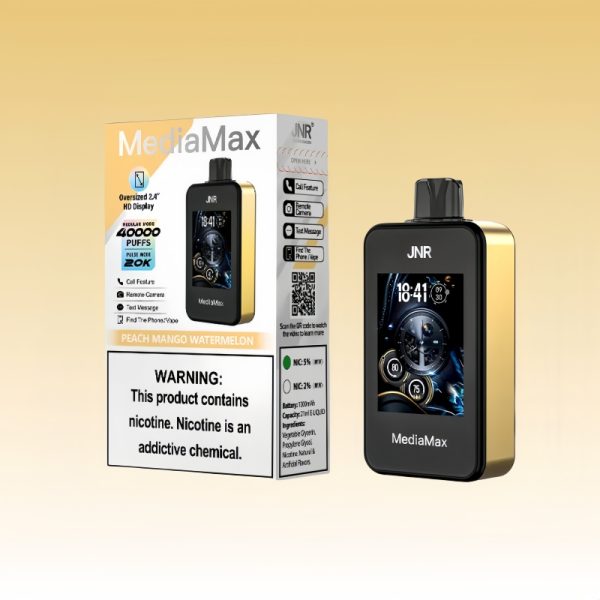 JNR Mediamax 40000 Puffs | Vape Finland