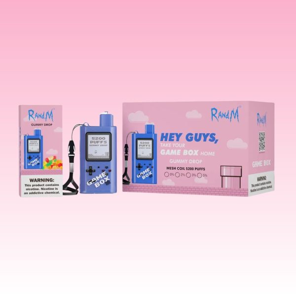 Randm Game Box 5200 Puffs | Vape Finland Randm Game Box 5200 Puffs | Vape Finland