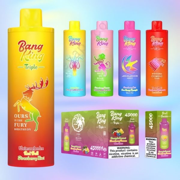 Bang King Triple 45000 Puffs | Vape Finland