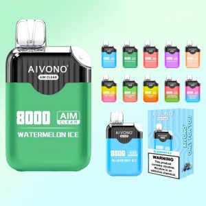 Aivono Aim Clear 8000 Puffs | Vape Finland