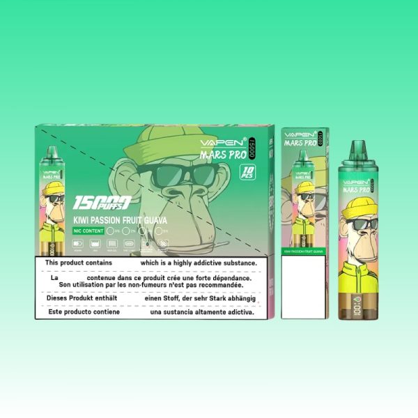 Vapen Mars Pro 15000 Puffs | Vape Finland