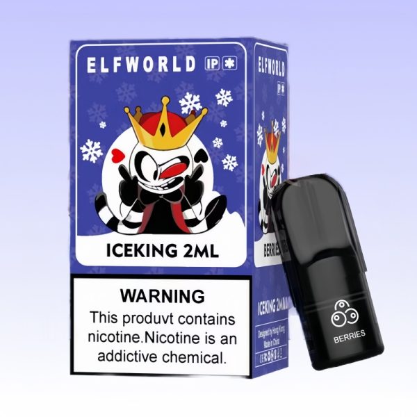 Elfworld Iceking Pod 600 Henkäystä | Vape Finland Elfworld Iceking Pod 600 Henkäystä | Vape Finland
