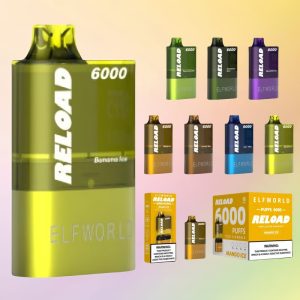 Elfworld Relaod 6000 Puhallusta Sarja | Vape Finland