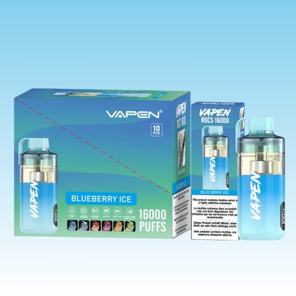 Vapen Rocs 16000 Puhallusta | Vape Finland