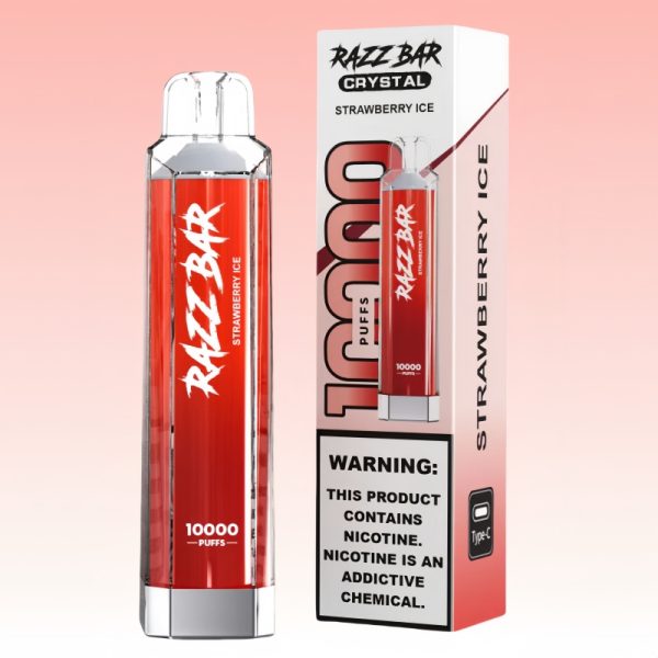 Razz Bar Crystal 10000 Puhallusta | Vape Finland Razz Bar Crystal 10000 Puhallusta | Vape Finland