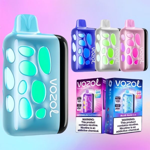Vozol Rave 40K Puffs | Vape Finland