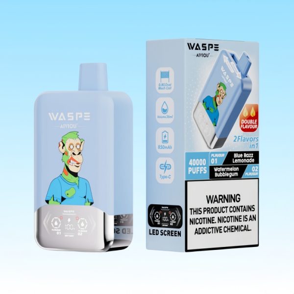 Waspe Aiviou 40000 Puhallusta | Vape Finland Waspe Aiviou 40000 Puhallusta | Vape Finland