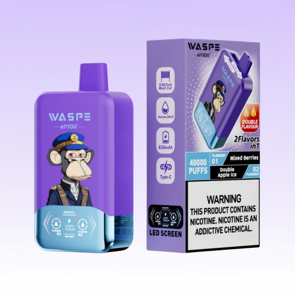 Waspe Aiviou 40000 Puhallusta | Vape Finland Waspe Aiviou 40000 Puhallusta | Vape Finland