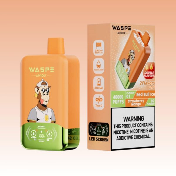 Waspe Aiviou 40000 Puhallusta | Vape Finland Waspe Aiviou 40000 Puhallusta | Vape Finland