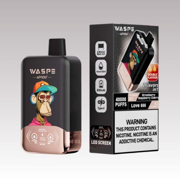 Waspe Aiviou 40000 Puhallusta | Vape Finland Waspe Aiviou 40000 Puhallusta | Vape Finland