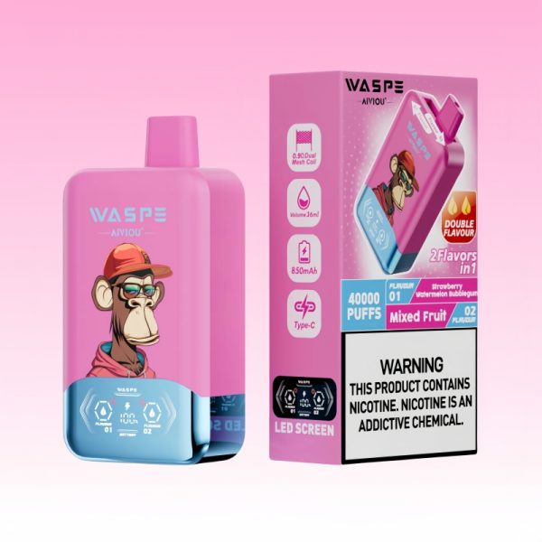 Waspe Aiviou 40000 Puhallusta | Vape Finland Waspe Aiviou 40000 Puhallusta | Vape Finland
