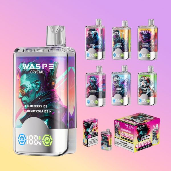 Waspe Crystal 40000 Puffs | Vape Finland