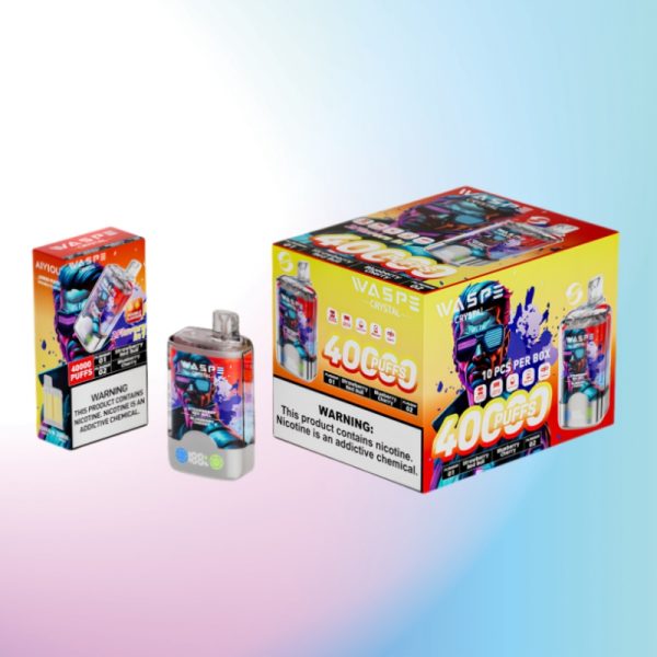 Waspe Crystal 40000 Puffs | Vape Finland