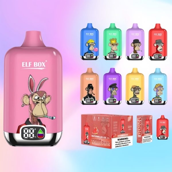 Elf Box Digital 12000 Puffs | Vape Finland Elf Box Digital 12000 Puffs | Vape Finland