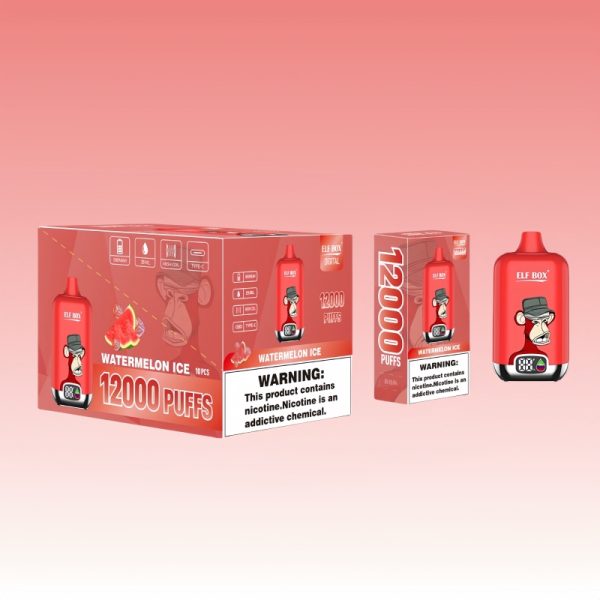 Elf Box Digital 12000 Puffs | Vape Finland Elf Box Digital 12000 Puffs | Vape Finland