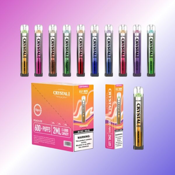 Elf Box Crystal Bar 600 Puffs | Vape Finland Elf Box Crystal Bar 600 Puffs | Vape Finland