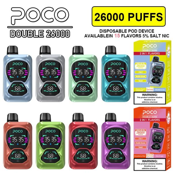 Poco Double 26000 Puffs | Vape Finland Poco Double 26000 Puffs | Vape Finland
