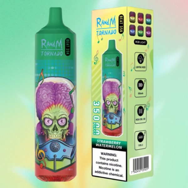 Uwin RandM Tornado Beat 35000 Puffs | Vape Finland