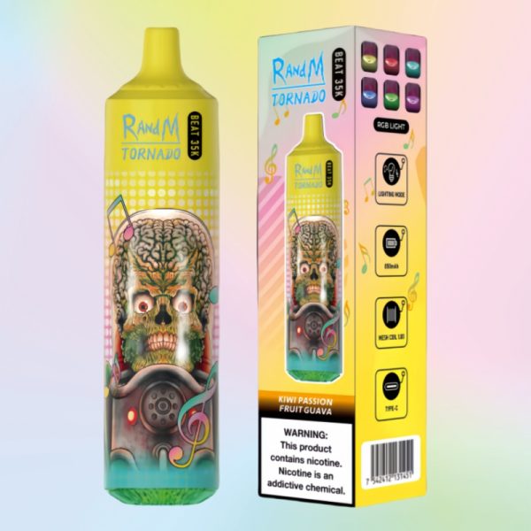 Uwin RandM Tornado Beat 35000 Puffs | Vape Finland