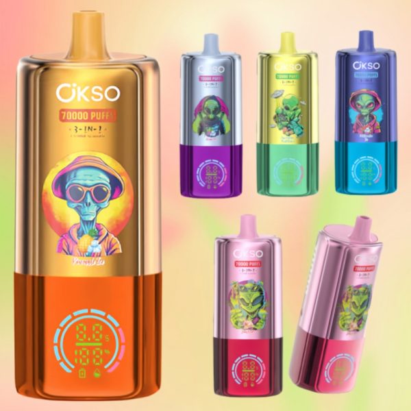 Okso 3in1 70000 Puffs | Vape Finland Okso 3in1 70000 Puffs | Vape Finland