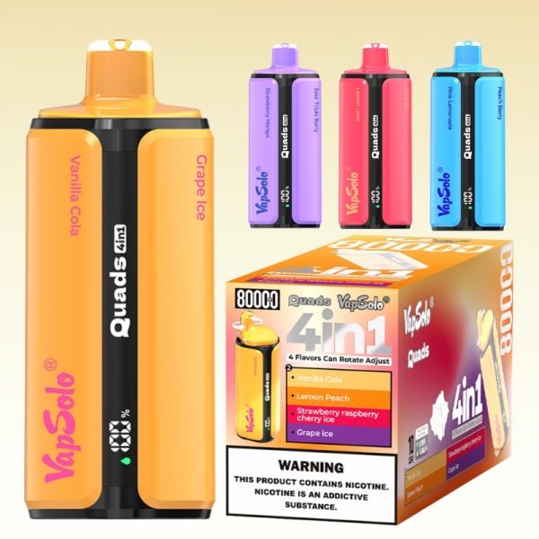 Vapsolo Quads 80000 Puffs | Vape Finland Vapsolo Quads 80000 Puffs | Vape Finland