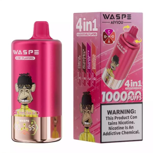 Waspe 4 in 1 100k Puffs | Vape Finland Waspe 4 in 1 100k Puffs | Vape Finland