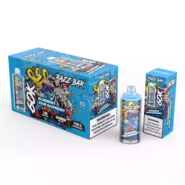 Razz Bar 60000 Crystal | Vape Finland