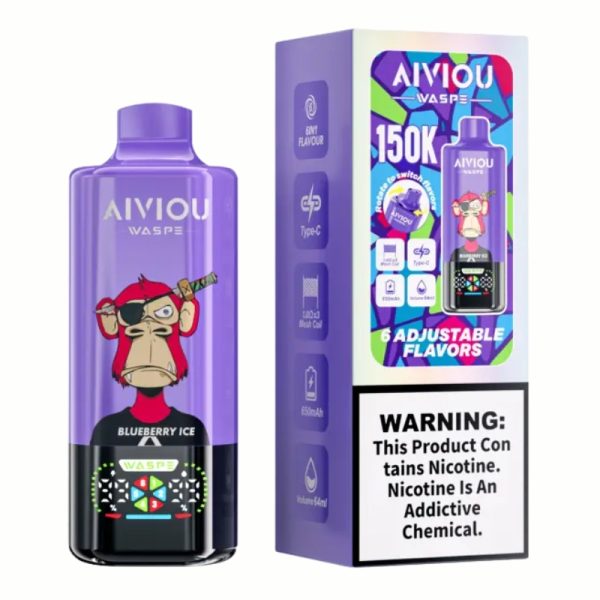 Waspe Aiviou 6 in 1 150k Puffs | Vape Finland