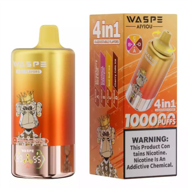 Waspe 4 in 1 100k Puffs | Vape Finland Waspe 4 in 1 100k Puffs | Vape Finland
