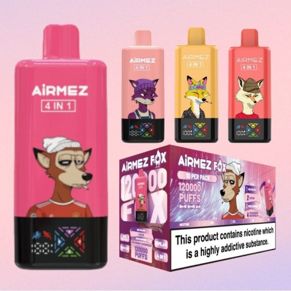 Airmez Fox 4 IN 1 120k Puffs | Vape Finland