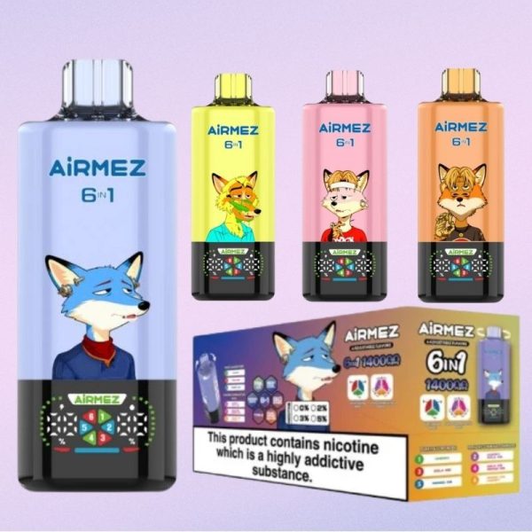 Airmez Fox 6 IN 1 140k Puffs | Vape Finland