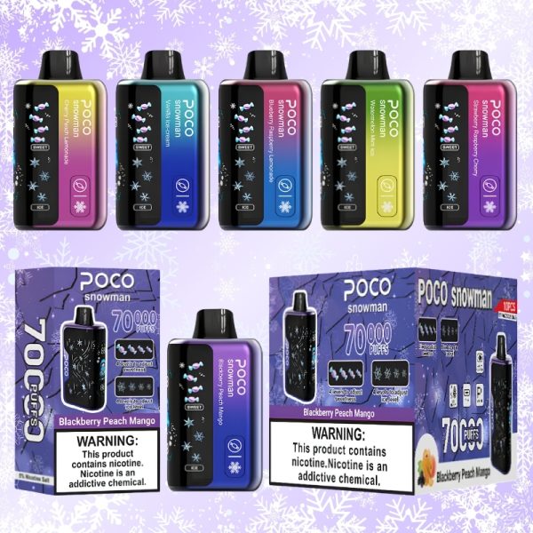POCO Snowman 70000 Puffs | Vape Finland