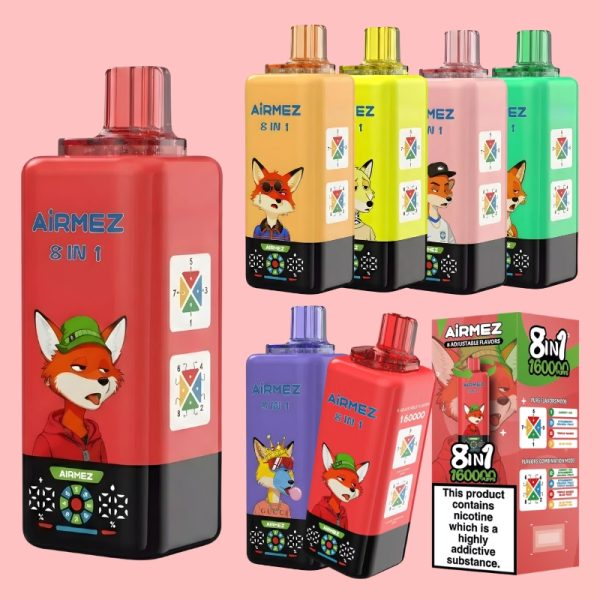Airmez Fox 8IN1 160K | Vape Finland